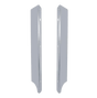 Peterbilt 379 With 4 Headlight System - Stainless Steel Side Grille Deflectors - HD Truck Source