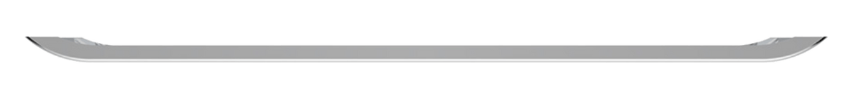 Peterbilt 389 2008 - 2023 - SS Clad Aluminum Bumper With Curved Ends - HD Truck Source