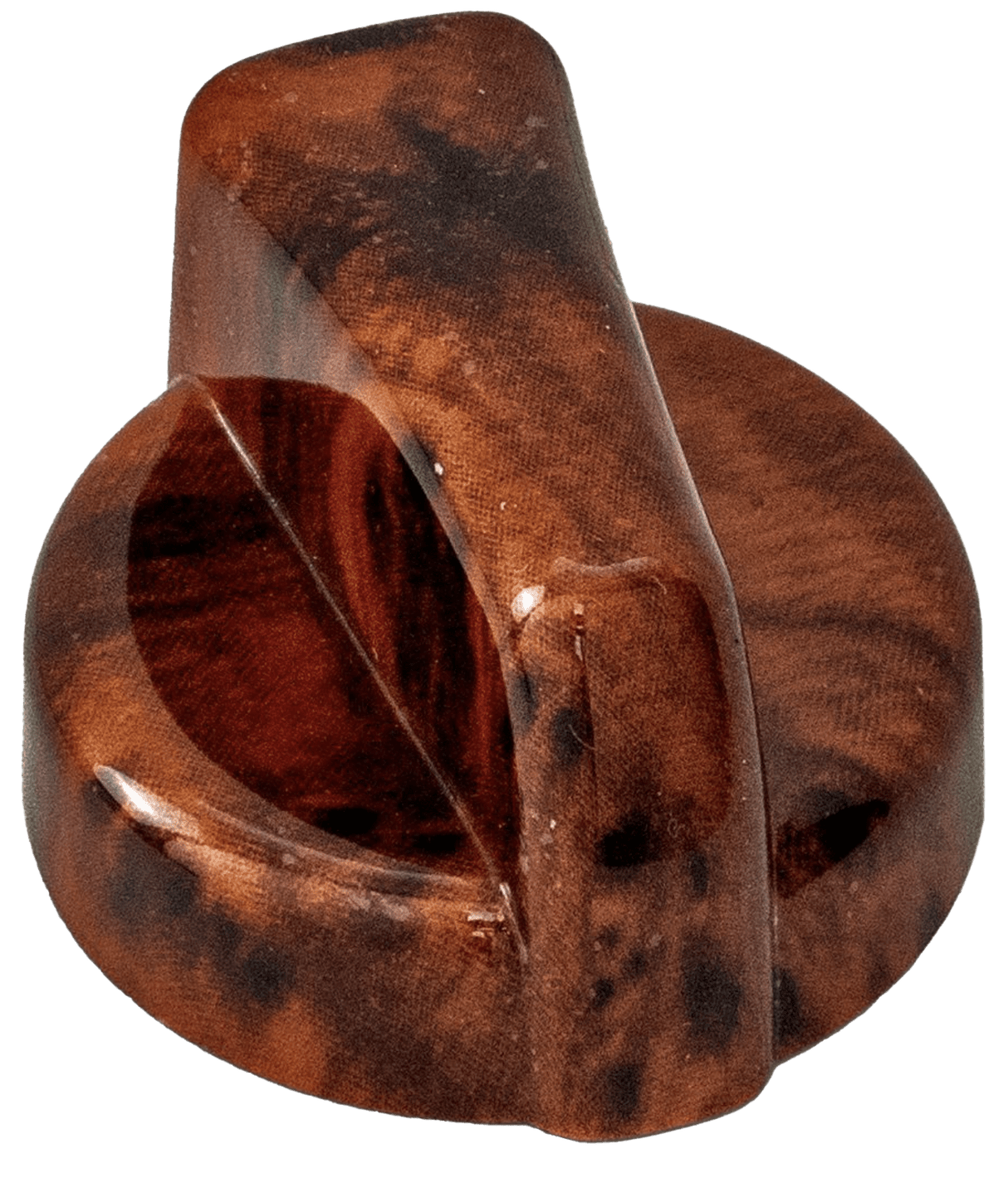Peterbilt - Control Knob A/C & Heater Wood Finish - HD Truck Source