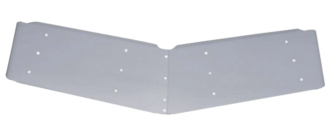 Peterbilt Ultra Cab 378, 378, 388 - 14" Stainless Drop Sunvisor - HD Truck Source