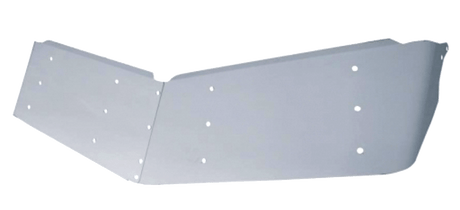Peterbilt Ultra Cab 378, 378, 388 - 14" Stainless Drop Sunvisor - HD Truck Source