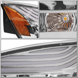 Freightliner Cascadia (2018-Newer) LED Headlight (Chrome or Black Inner Housing)