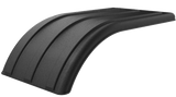 Poly Solid Color Half Tandem Fender 53 x 26 Inch - HD Truck Source