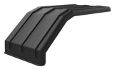 Poly Solid Color Half Tandem Square Back Fender 52 x 24 Inch - HD Truck Source