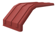 Poly Solid Color Half Tandem Square Back Fender 52 x 24 Inch - HD Truck Source