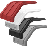 Poly Solid Color Half Tandem Square Back Fender 52 x 24 Inch - HD Truck Source
