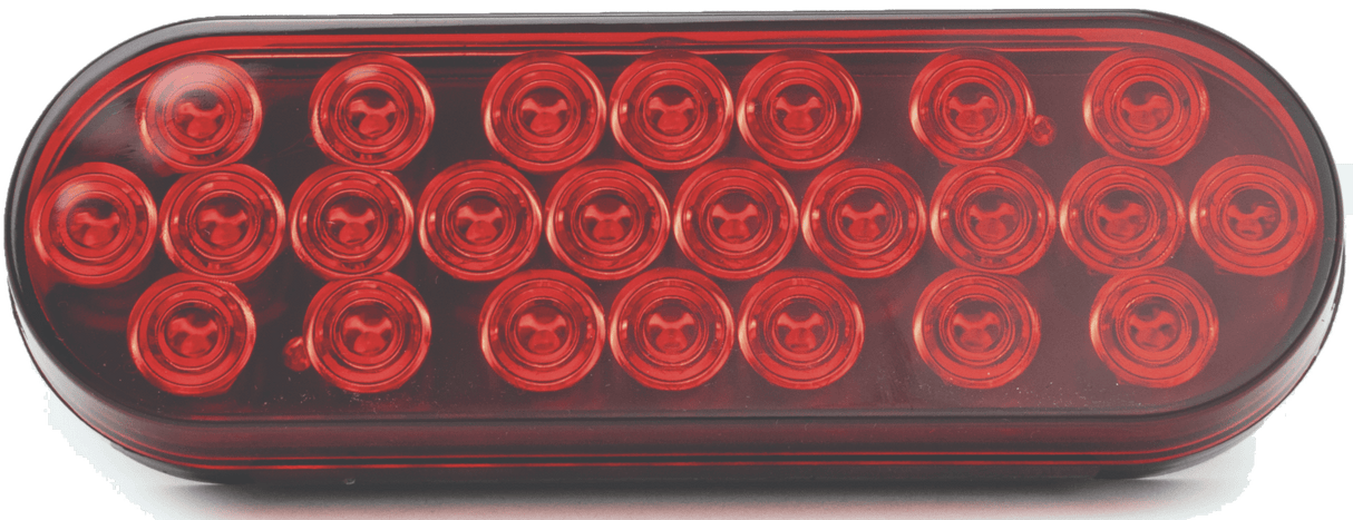 Rear Center Light Panel With Four 6 Inch Oval LED Lights - HD Truck Source