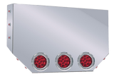 Rear Center Light Panel With Three 4 Inch Round and Ten 3/4 Inch LED Lights - HD Truck Source