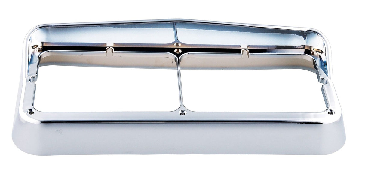 Rectangular Dual Headlight Bezel w/Visor - HD Truck Source