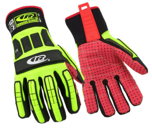 Ringers R267 Hi - Vis Roughneck Gloves Tefloc - HD Truck Source