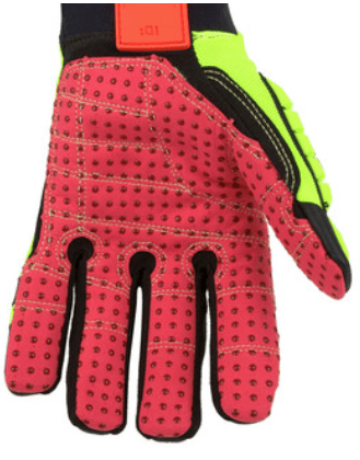 Ringers R267 Hi - Vis Roughneck Gloves Tefloc - HD Truck Source