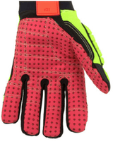 Ringers R267 Hi - Vis Roughneck Gloves Tefloc - HD Truck Source