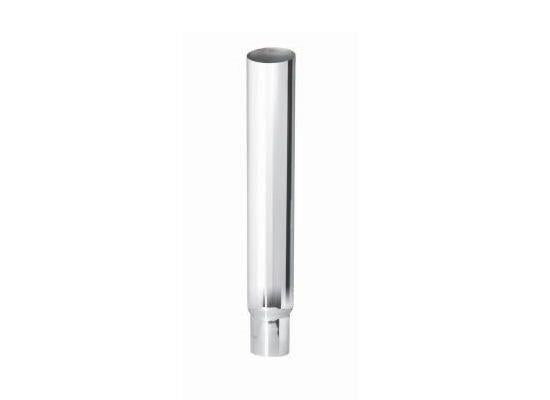 9 Foot Flat Top Exhaust Stack - 6 Inch Straight (OD)