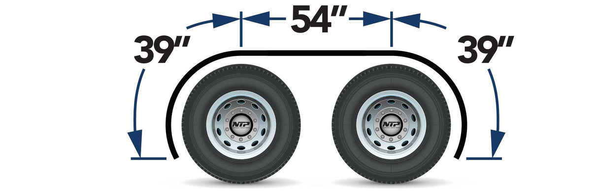 Semi Truck 132 Inch Smooth Full Fender Low Front Rolled Edge - 14 Gauge - HD Truck Source