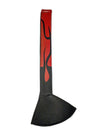 Semi Truck 30 Inch Red Flame Vinyl Gear Shift Cover - HD Truck Source