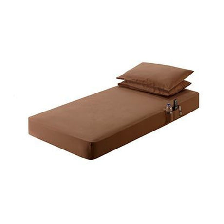 Semi Truck 35 x 79 x 7.5 Inches Sheet Set - Brown - Volvo and Mack - HD Truck Source