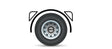 Semi Truck Single Axle Fender Mounting Kit - HD Truck Source