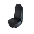 Semi Truck Universal Seat Cover Black Fabric - HD Truck Source