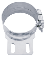 Stainless Butt Joint Exhaust Clamp - Straight Bracket 5, 6, 7, 8 Inch - HD Truck Source