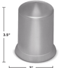Tall Pointed Top Hat 33mm Push - On Chrome Lug Nut Cover - HD Truck Source