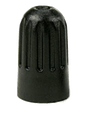 TPMS Valve Stem Caps Black Plastic - HD Truck Source