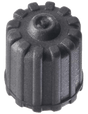 TPMS Valve Stem Caps Gray Plastic - HD Truck Source