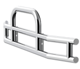 United Pacific Highwayshield I10 Stainless Steel Grille Guard With Bracket Kit - HD Truck Source