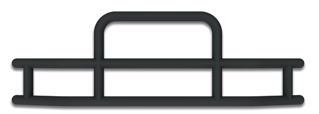 United Pacific Highwayshield I15 Matte Black Grille Guard With Bracket Kit - HD Truck Source