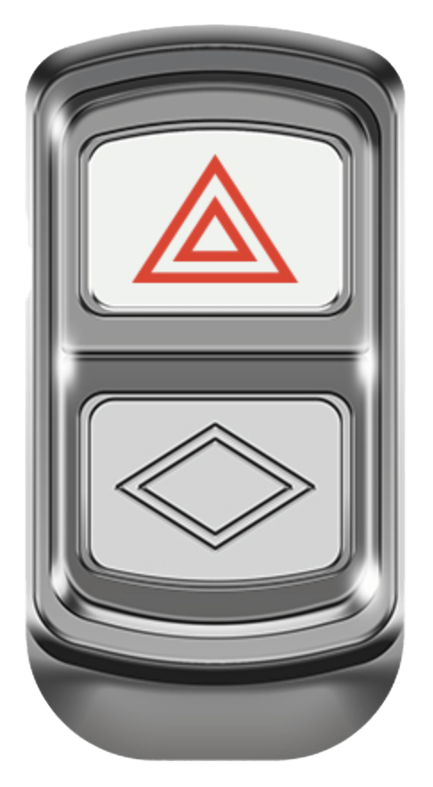 Universal - Rocker Switch Illuminated Cover Plates - HD Truck Source