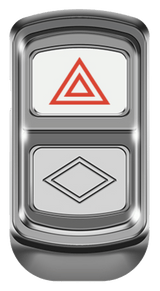Universal - Rocker Switch Illuminated Cover Plates - HD Truck Source