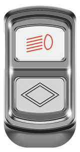 Universal - Rocker Switch Illuminated Cover Plates - HD Truck Source