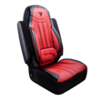 Volvo 2004 - 2018 Premium Faux Leather Truck Seat Cover - Black/Red - HD Truck Source