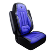 Volvo 2004 - 2018 Premium Heavy Duty Truck Seat Cover - Black/Blue - HD Truck Source
