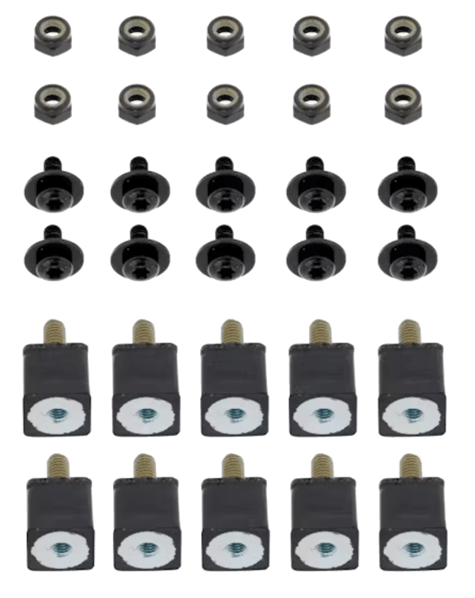 Volvo VNL 2003 - 2017 - Black Grille Screw Set - HD Truck Source