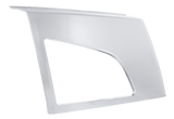 Volvo VNL 2018 - 2024 - ABS Satin Silver Bumper Fog Light Hole Cover - HD Truck Source