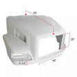 Volvo VNM 200 2004 And Newer - 49 Inch Fiberglass Hood - HD Truck Source